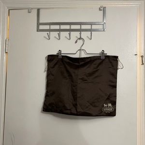 Authentic Coach dust bag